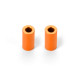 Rondelles alu 3x6x13mm - Orange (2) - XRAY - 303135-O