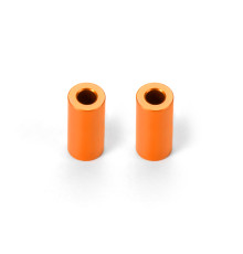 Rondelles alu 3x6x13mm - Orange (2) - XRAY - 303135-O
