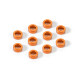 ALU SHIM 3x5x2.0MM - ORANGE (10) - 303140-O - XRAY