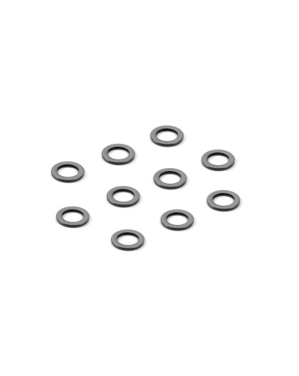 Rondelles alu noires 3x5x0.5mm (10) - XRAY - 303142-K