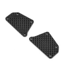 GRAPHITE REAR LOWER ARM PLATE 1.6MM (L+R) - 303190 - XRAY