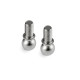 X4 Rotule 4.9mm avec filetage M3x5.5mm (2) - XRAY - 303262