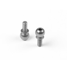 X4 Rotule 6mm avec filetage M3x6.5mm (2) - XRAY - 303261