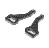 X4 CARBON FRONT STEERING PLATE (L+R) - XRAY - 303380