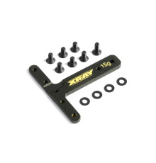 T4'20 BRASS CHASSIS BRACE 15g - XRAY - 303763