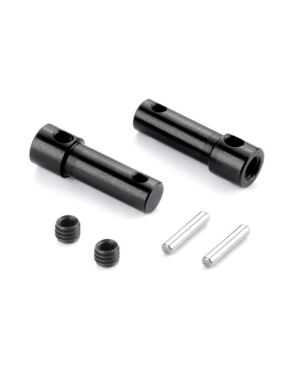 STEEL ADAPTER FOR GEAR DIFF OUTDRIVE (2) - XRAY - 304960