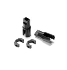 ECS BB DRIVE SHAFT 52MM - SET - HUDY SPRING STEEL™ - XRAY - 305308