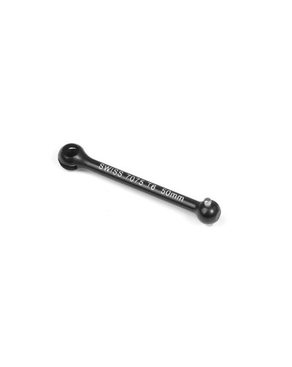 ALU DRIVE SHAFT SWISS 7075 T6 - HARD COATED - 50MM - 305328 - XRAY