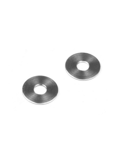 ALU WHEEL SHIM OFFSET 0.75MM (2) - 305380 - XRAY