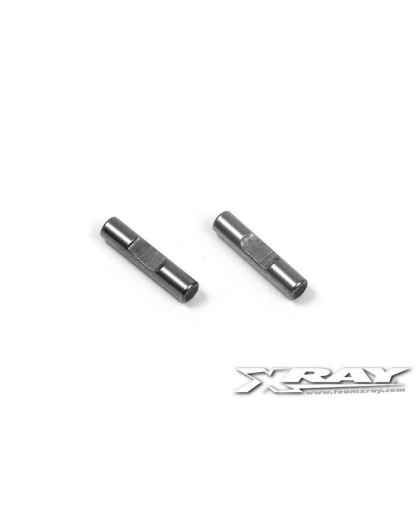 ECS DRIVE SHAFT PIN 2 x 9 WITH FLAT SPOT (2) - 305394 - XRAY