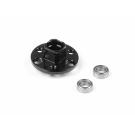 X4F ALU SOLID LAYSHAFT & BEARINGS - XRAY - 305525