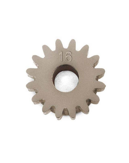ALU PINION GEAR - HARD COATED 16T / 48 - SHORT -305716-XRAY