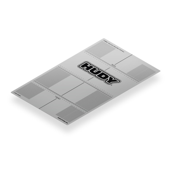 Plastic Set-Up Board Decal 331X545mm - 1/8 On-Road - HUDY - 108560