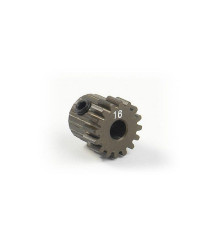 NARROW ALU PINION GEAR - HARD COATED 16T / 48 - 305916 - XRAY