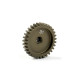 NARROW ALU PINION GEAR - HARD COATED 31T / 48 - 305931 - XRAY