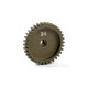 NARROW ALU PINION GEAR - HARD COATED 34T / 48 - 305934 - XRAY