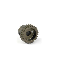 NARROW ALU PINION GEAR - HARD COATED 27T / 64 - 305977 - XRAY