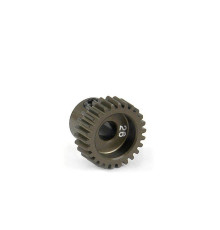 NARROW ALU PINION GEAR - HARD COATED 26T / 64 - 305976 - XRAY
