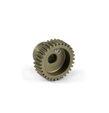 NARROW ALU PINION GEAR - HARD COATED 31T / 64 - 305981 - XRAY