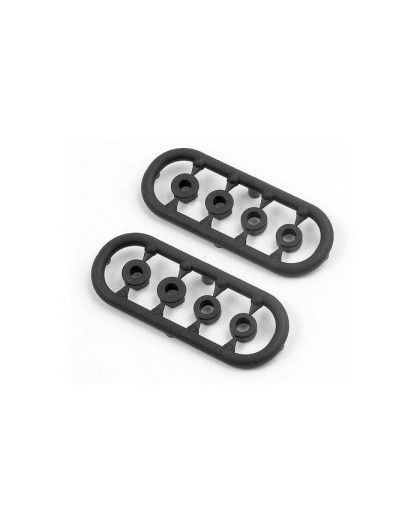 COMPOSITE SET OF SHOCKS SHIMS & NUTS (2) - 308019 - XRAY