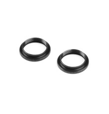 XLP Molette d'amortisseurs alu - Noir (2) - XRAY - 308045-K