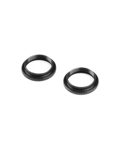 XLP Molette d'amortisseurs alu - Noir (2) - XRAY - 308045-K