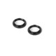 ULP ALU SHOCK ADJUSTABLE NUT - V2 - BLACK (2) - XRAY - 308044-K