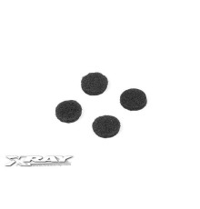 Insert mousse d'amortisseurs T4 (4) - XRAY - 308092