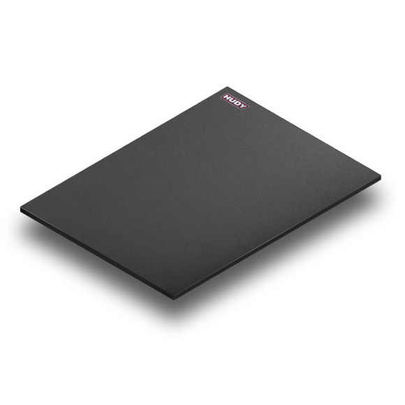 Flat Set-Up Board For 1/8 Off-Road & Gt - Dark Grey - HUDY - 108703