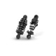1/10 TOURING ALU SHOCK ABSORBER-SET - BLACK (2) - 308307-K - XRAY
