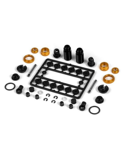 XRAY ALU SHOCK ABSORBER-SET - ORANGE (2) - 308306-O - XRAY