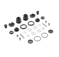 XLP2 ALU SHOCK ABSORBER-SET - BLACK (2) - XRAY - 308311