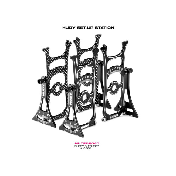 Hudy Set-Up Station For 1/8 Off-Road Cars & Truggy - HUDY - 108801
