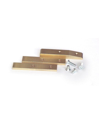 PRECISION BALANCING CHASSIS WEIGHTS (CENTER - 3 PCS.) - 309850 - XRAY