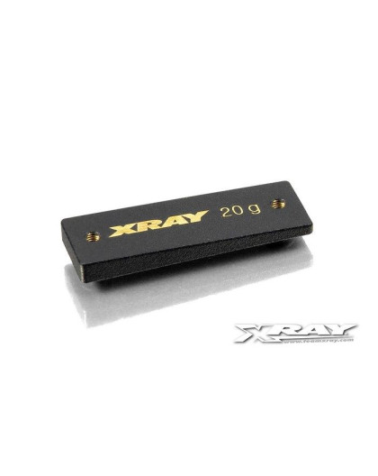 Poids long 20g pour châssis (1) - XRAY - 309853