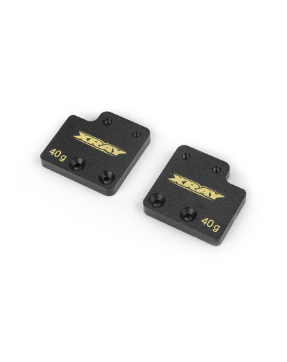 Lest de châssis pour batterie Lipo Shorty 40g (2) - XRAY - 309861