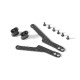 GRAPHITE CHASSIS SIDE GUARD BRACE (2) - 321263 - XRAY