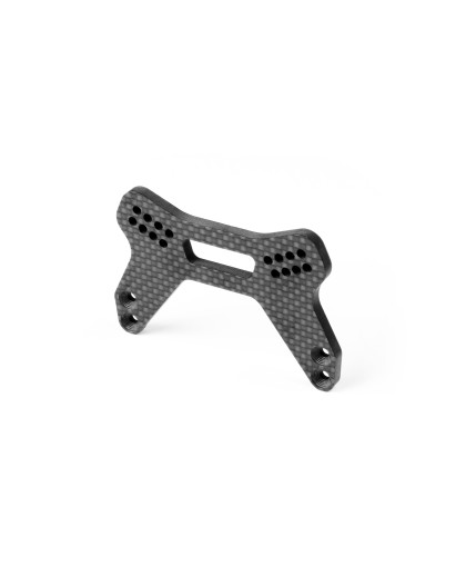 XT2'23/SCX'23 Support amortisseurs AV carbone 4mm - XRAY - 322088