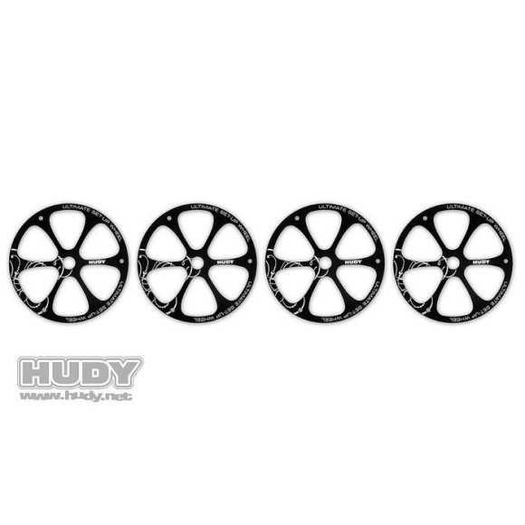 Alu Set-Up Wheel For 1/8 Off-Road - V2 (4) - HUDY - 108870
