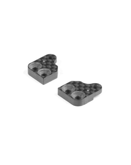 EXTENSION ALU STEERING BLOCK BACKSTOP - 1 DOT (2) - XRAY - 322284