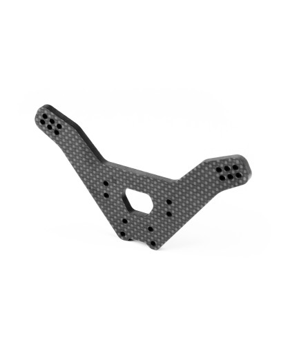 XT2'23/SCX'23 Support amortisseurs AR carbone 4mm - XRAY - 323091