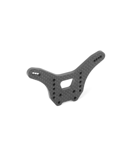 XB2 GRAPHITE SHOCK TOWER - 4-HOLES - LCG - REAR 4.0MM - XRAY - 323089