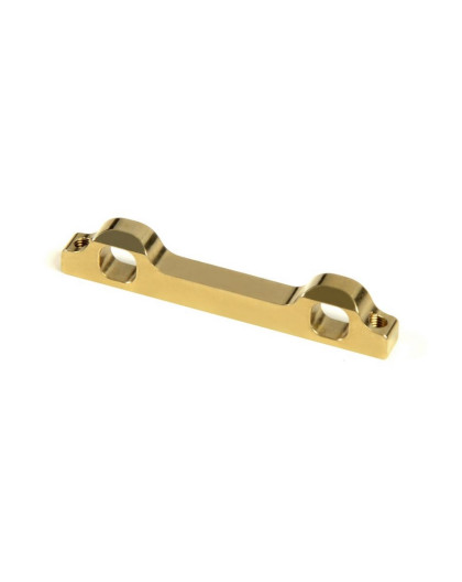 BRASS REAR LOWER SUSP. HOLDER - NARROW - FRONT - 323312 - XRAY