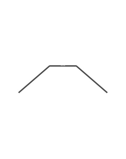 XB2 Barre anti-roulis arrière - Courte - 1.3mm - XRAY - 323493