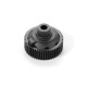 COMPOSITE GEAR DIFFERENTIAL CASE WITH PULLEY 53T - GRAPHITE - 324953-