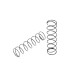 REAR SPRING-SET L 67MM - 2 DOTS (2) - XRAY - 328292