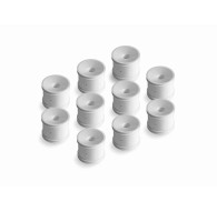 STADIUM TRUCK WHEEL WITH 12MM HEX - WHITE (10) - XRAY - 329902