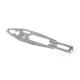 ALU CHASSIS 3MM - SWISS 7075 T6 - 331105 - XRAY