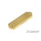 BRASS CHASSIS WEIGHT FRONT 25G - 331180 - XRAY