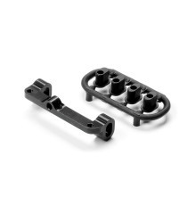 ALU UPPER ARM HOLDER - RIGHT – BLACK - SET - XRAY - 332732